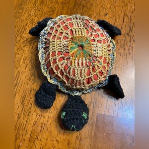 Vintage turtle pin cushion